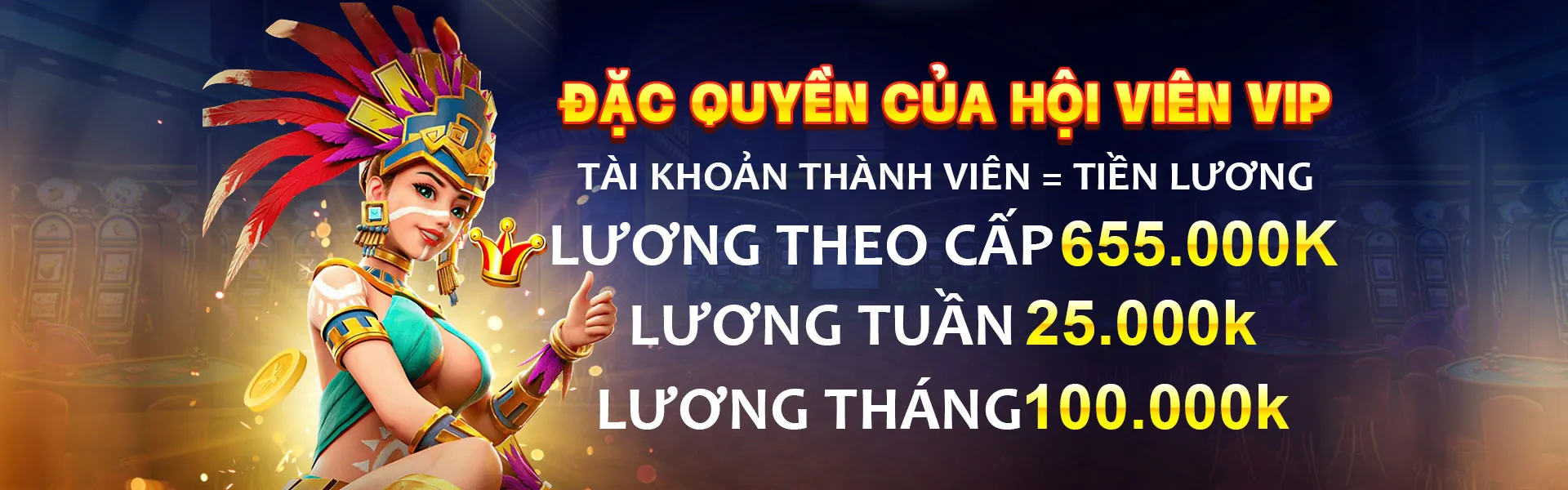 Banner khuyến mãi game nổ hũ